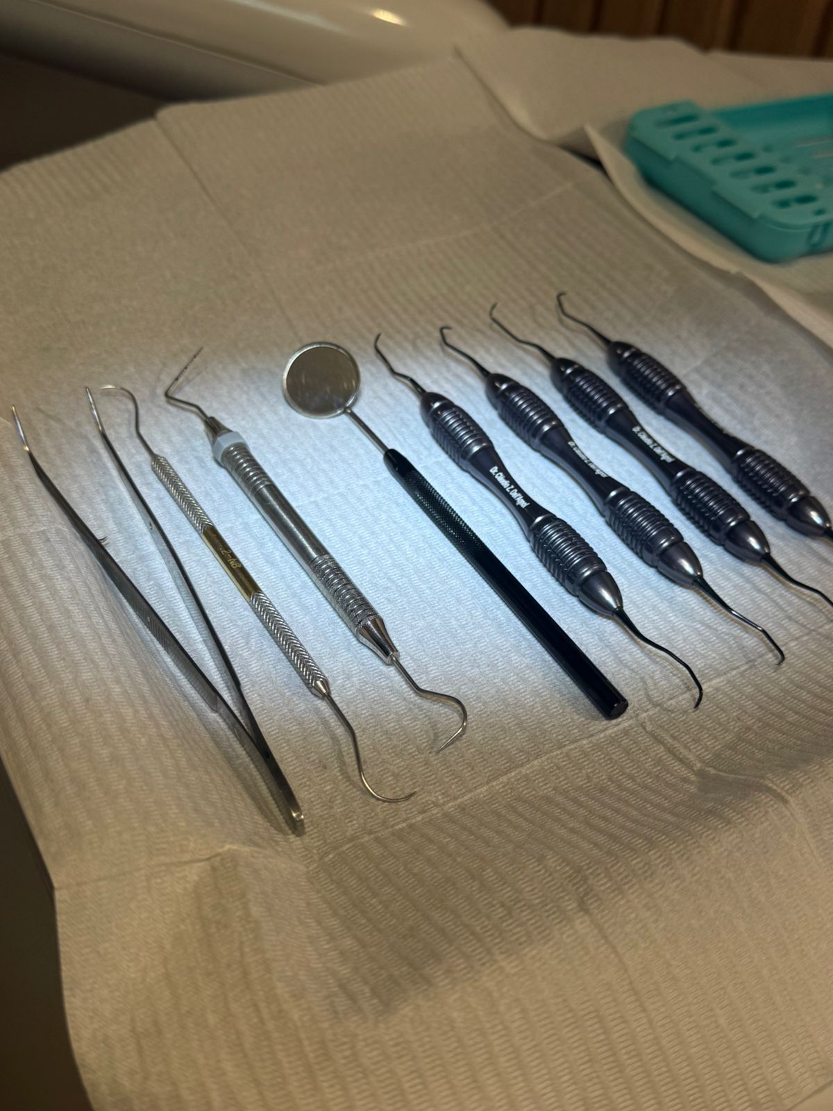 Instrumental esterilizado para procedimentos de implantodontia